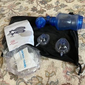 Infant Training CPR bag valve mask